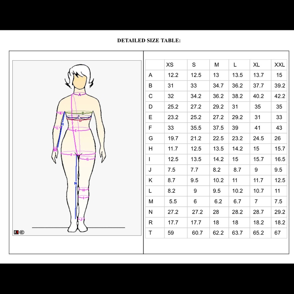 Chlorinated Catsuit women’s Latex Front Zipper - Picture 6 of 7